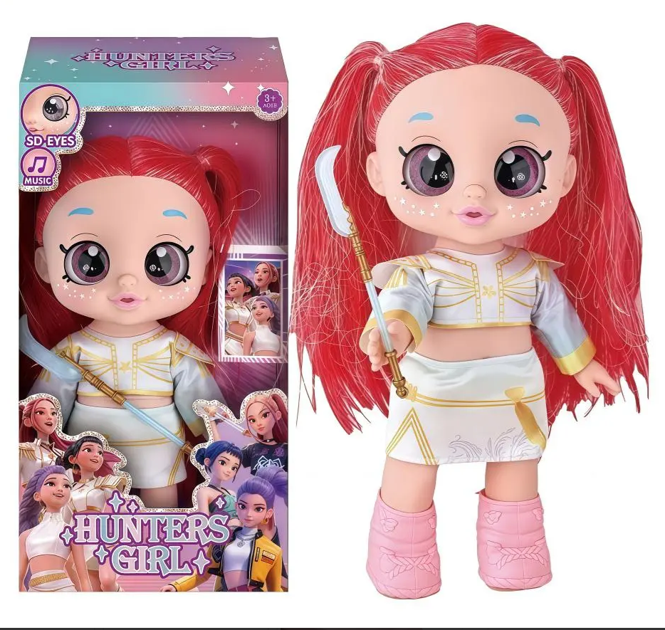 Hunters Girl 10-Inch Singing Fashion Doll, Street Battle Edition - Mira, Zoey & Rumi