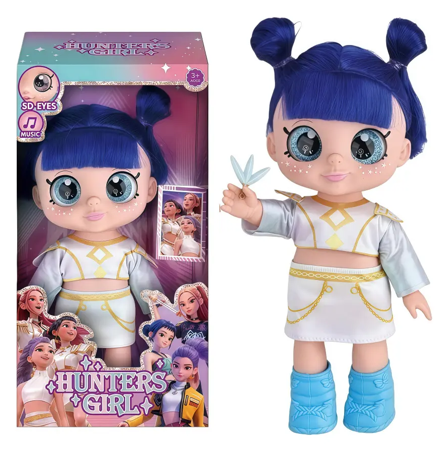 Hunters Girl 10-Inch Singing Fashion Doll, Street Battle Edition - Mira, Zoey & Rumi